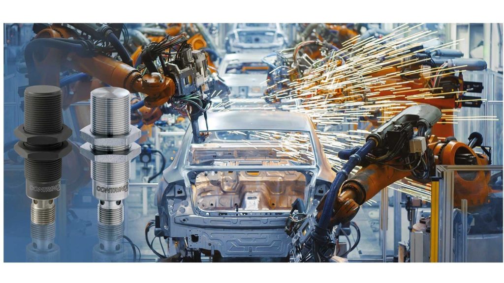 Weld-Immune / Schweissfeste-Sensoren – Highlights:  1)	SCHWEIßSPRITZRESISTENTE BESCHICHTUNG   (eigene „Contrinex“ Beschichtung)  2)	MAGNETFELDUNEMPFINDLICHKEIT 3)	STOßFESTIGKEIT 4)	SCHWEIßSPRITZRESISTENTE KABEL UND SCHUTZSCHLÄUCHE