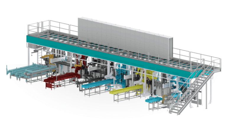 Side shaft assembly (automated) [Automotive]