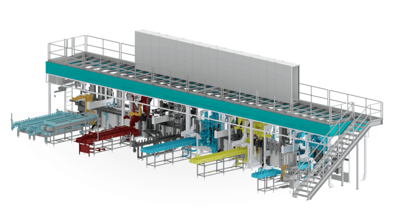 Side shaft assembly (automated) [Automotive]