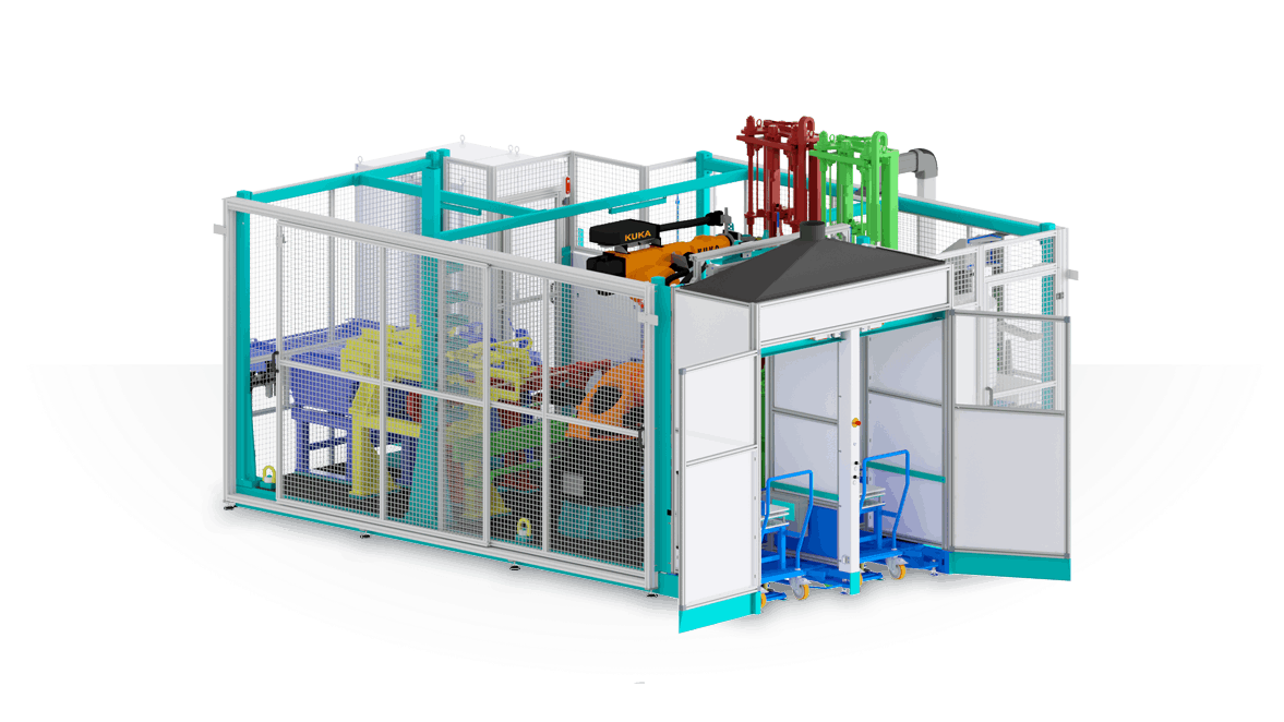 Diffusions-Schweißanlage (lang) [Consumer Goods]