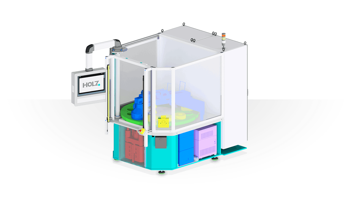 Armature adjustment and laser marking [Industry]