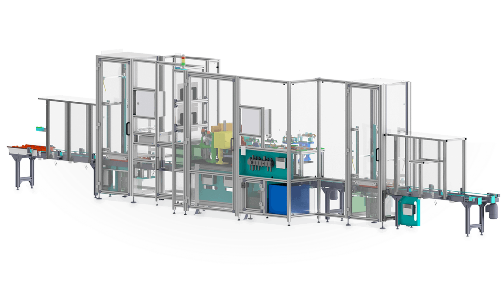 Palettierung und Laserbeschriftung [Healthcare]