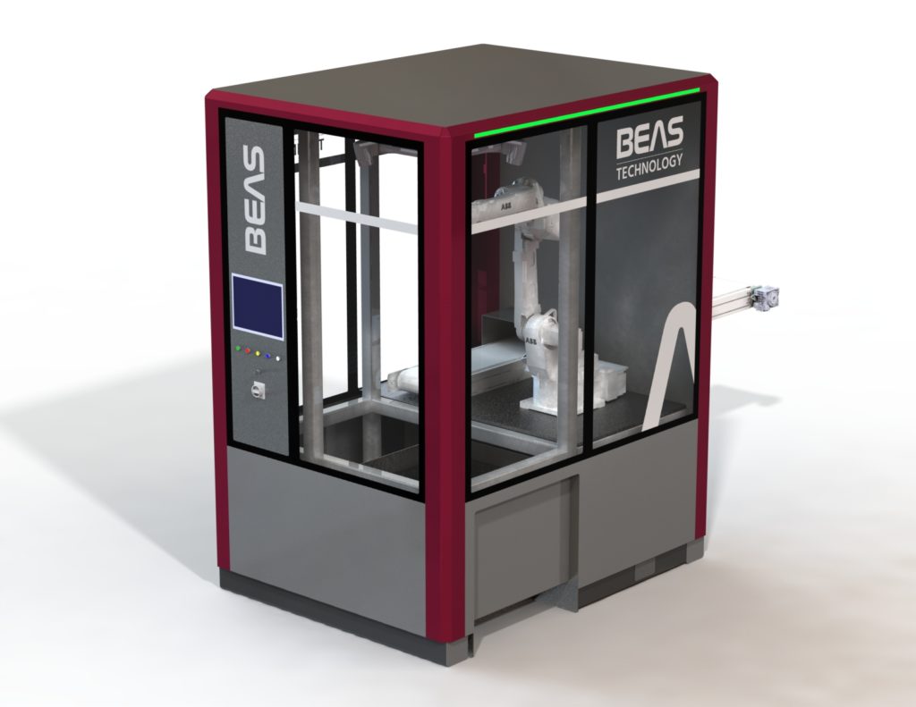 Bin-Picking-Cell  –  Eine Anwendung auf der BEAS-Roboterplattform!