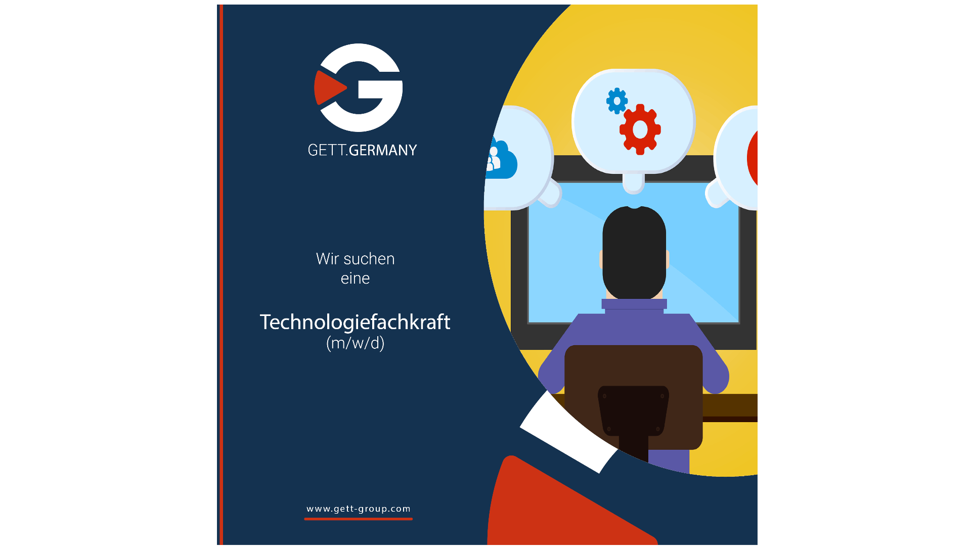 TECHNISCHE/R MITARBEITER:IN