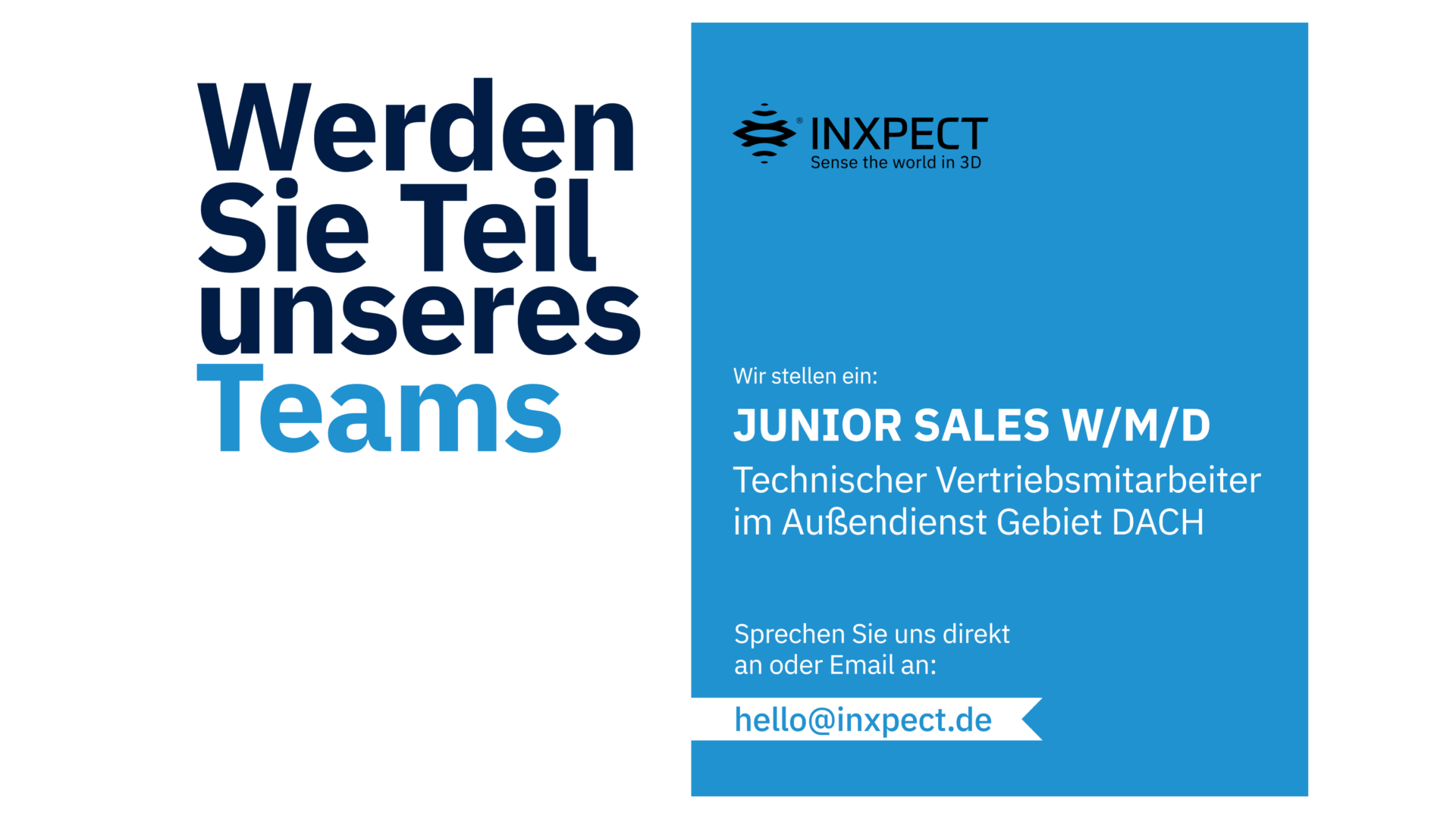 Junior Sales Deutschland/Regional