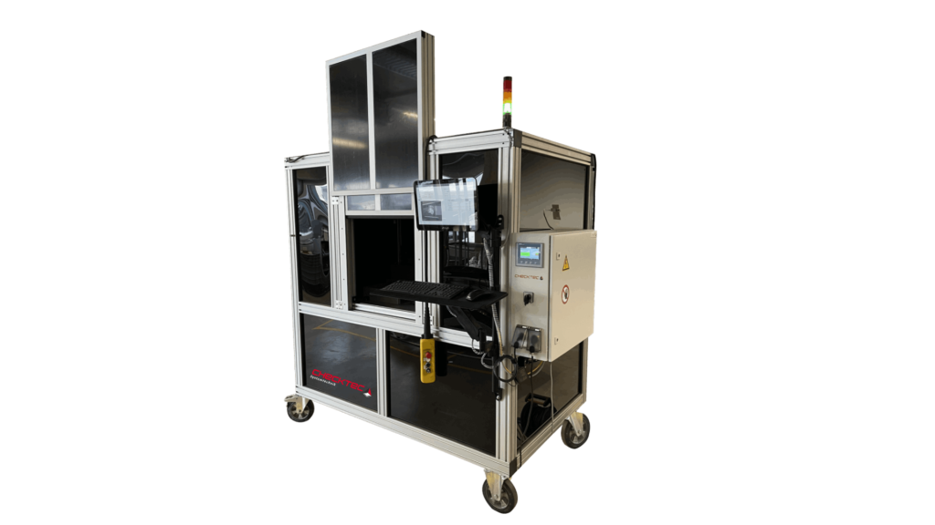 Universelle EOL Machine Vision Prüfzelle