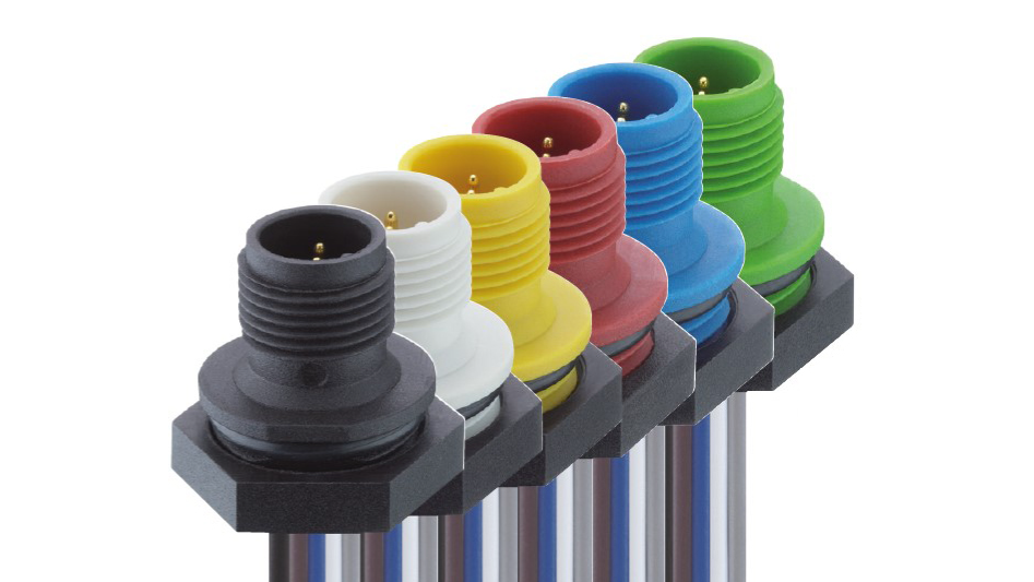 Kunststoff-Einbausteckverbinder IP67