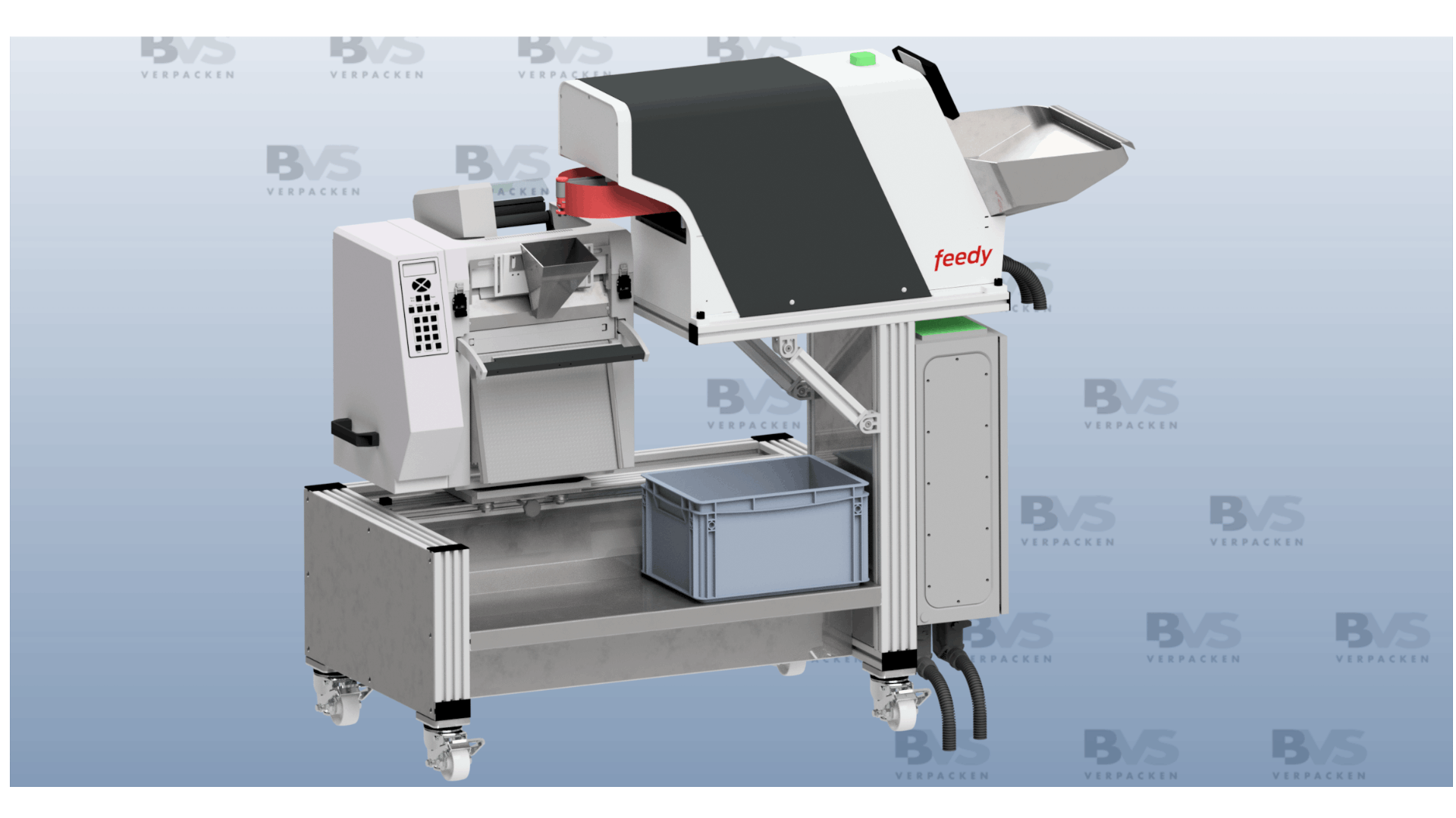 flexible packaging machine based on feedy