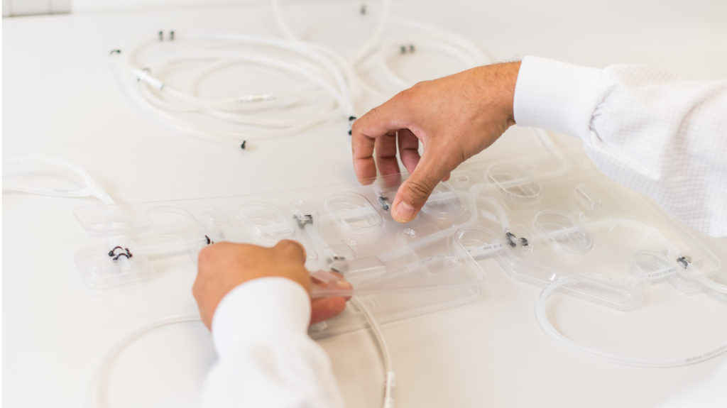 Konfektionierung von Schlauchsets