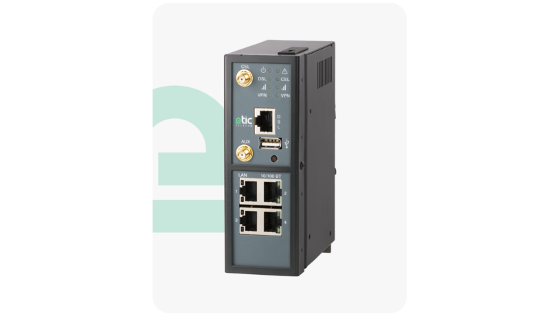 Industrieller Mobilfunkrouter für 450 MHz