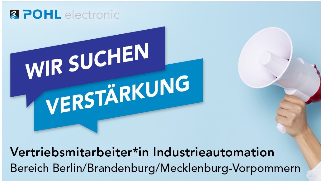 Vertriebsingenieur / Vertriebsmitarbeiter / Vertriebsberater / Außendienstmitarbeiter (m/w/d) Industrieautomation