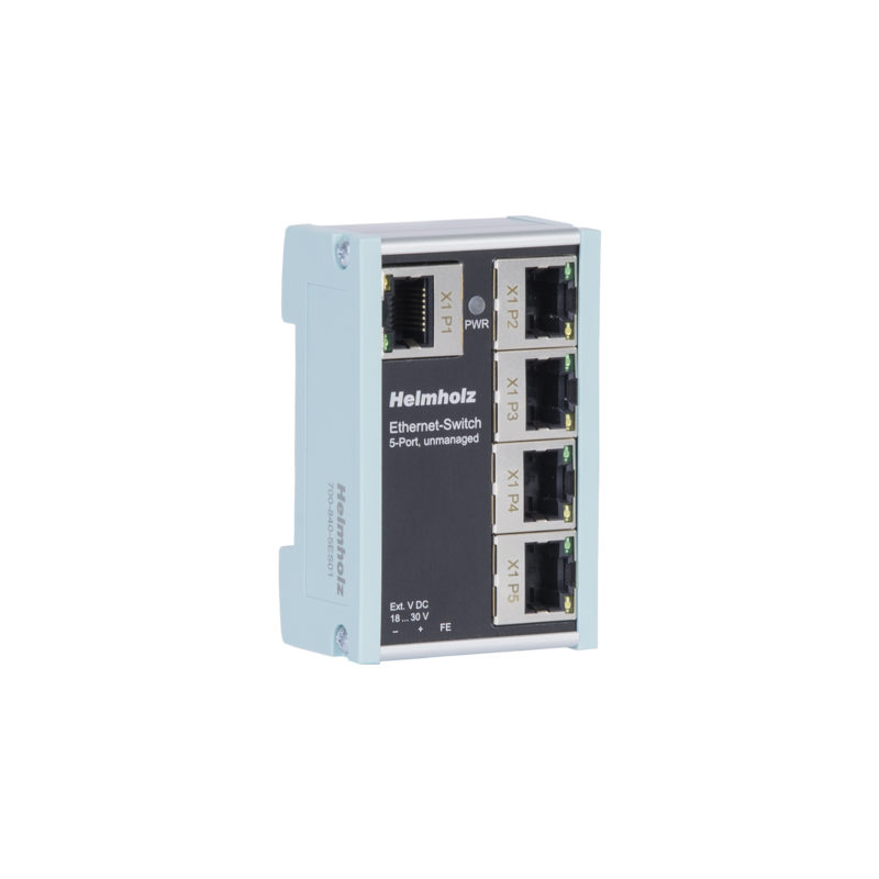 Industrial Ethernet-Switch 5-port, unmanaged, 10/100Mbps