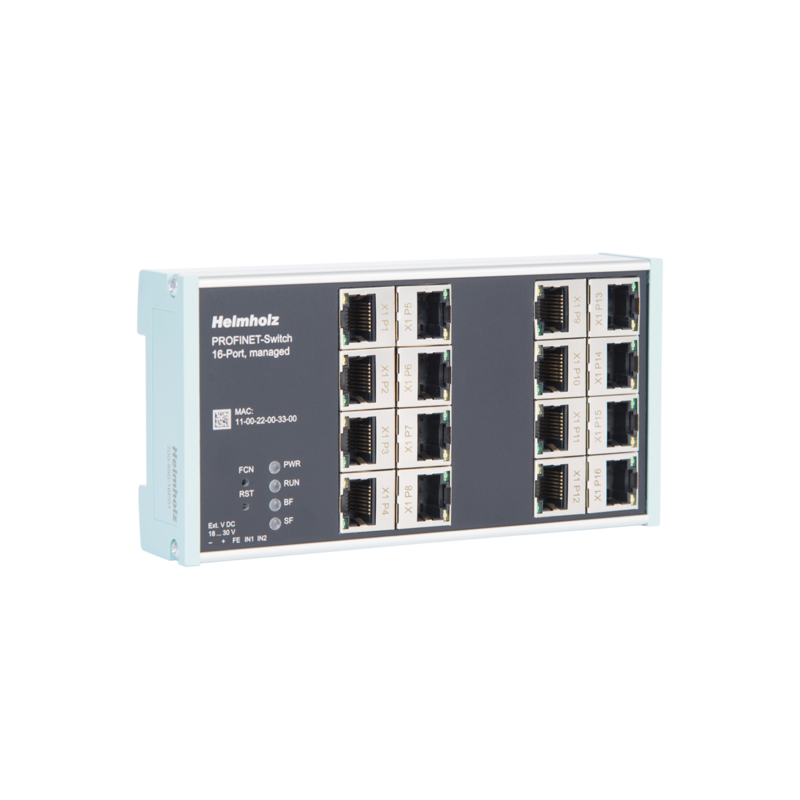 PROFINET-Switch 16-port, managed