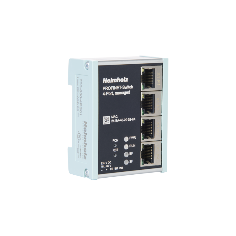 PROFINET-Switch 4-Port, managed