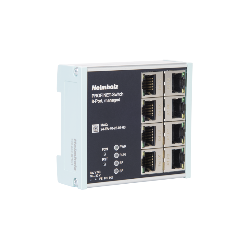 PROFINET-Switch 8-Port, managed