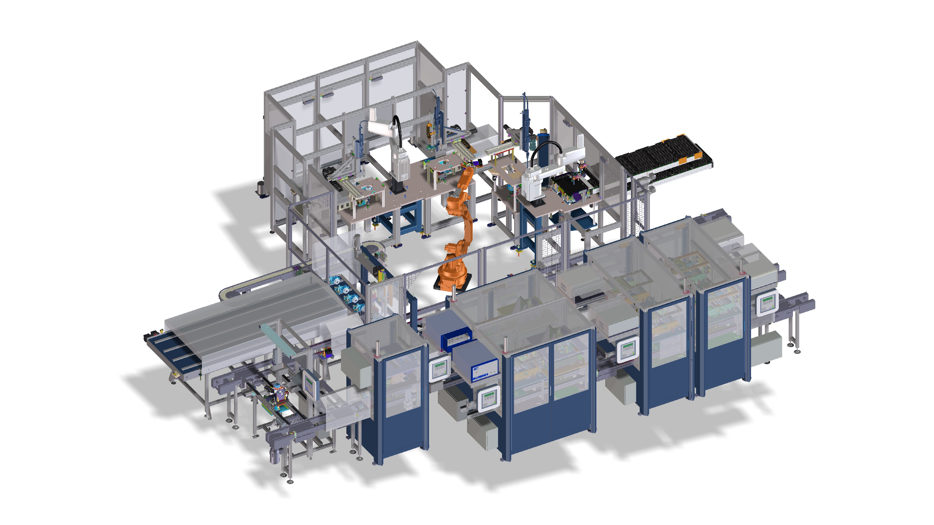 Montageanlage Kühlmittelpumpe