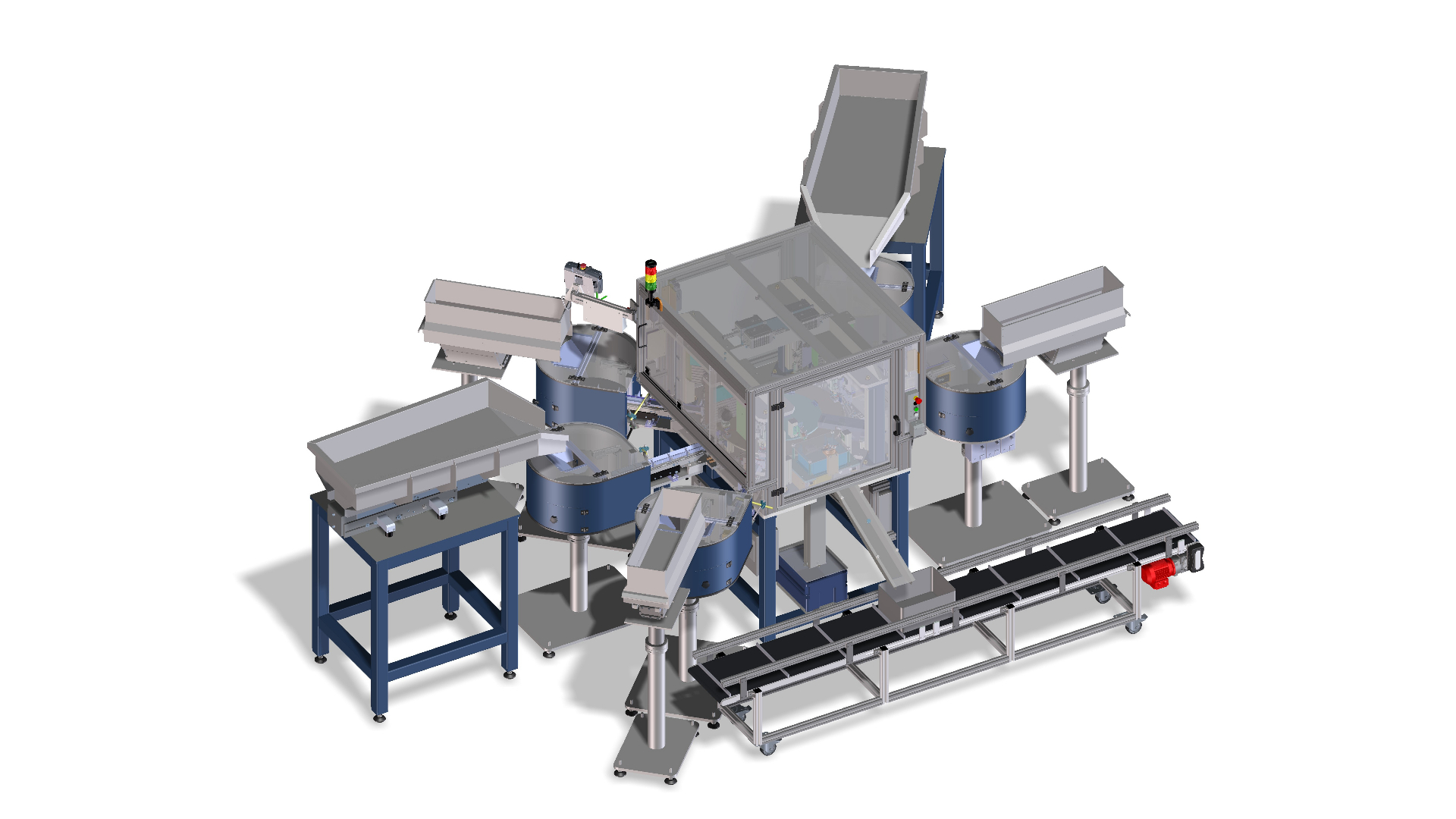 Montageanlage Spreizverbinder