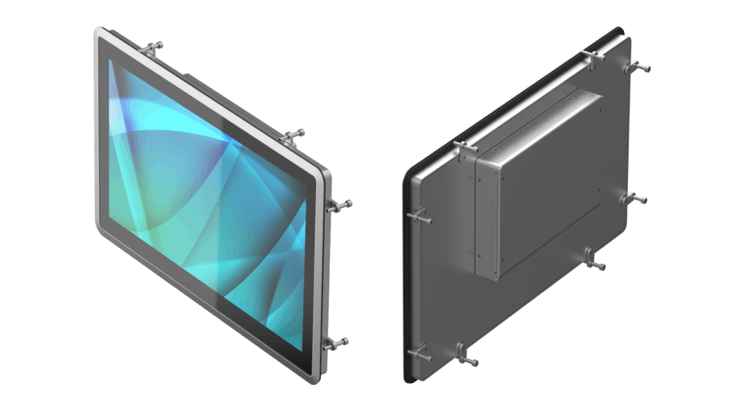 WEB Panels mit Linux Betriebssystem, für Frontrahmeneinbau oder mit VESA 100 Anschluß