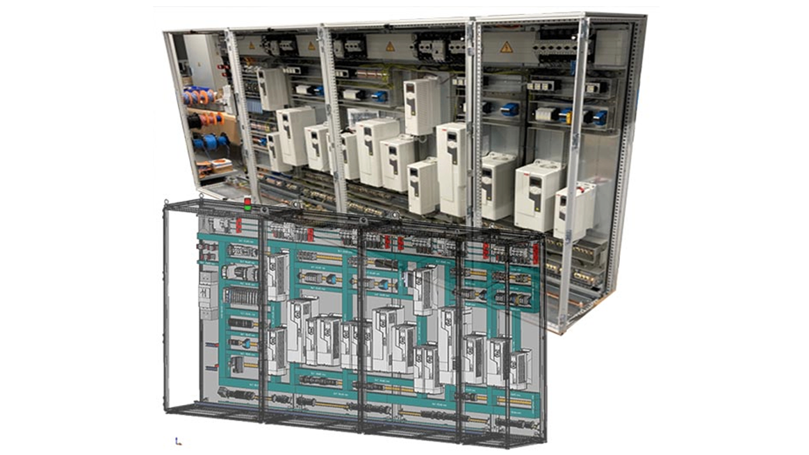 Innovativer Schaltschrankbau durch Entwicklung mit dem “Digitalen Zwilling”