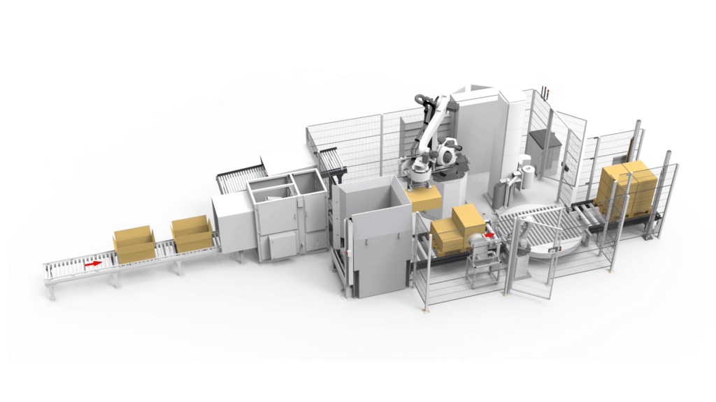 End-of-line Palletization