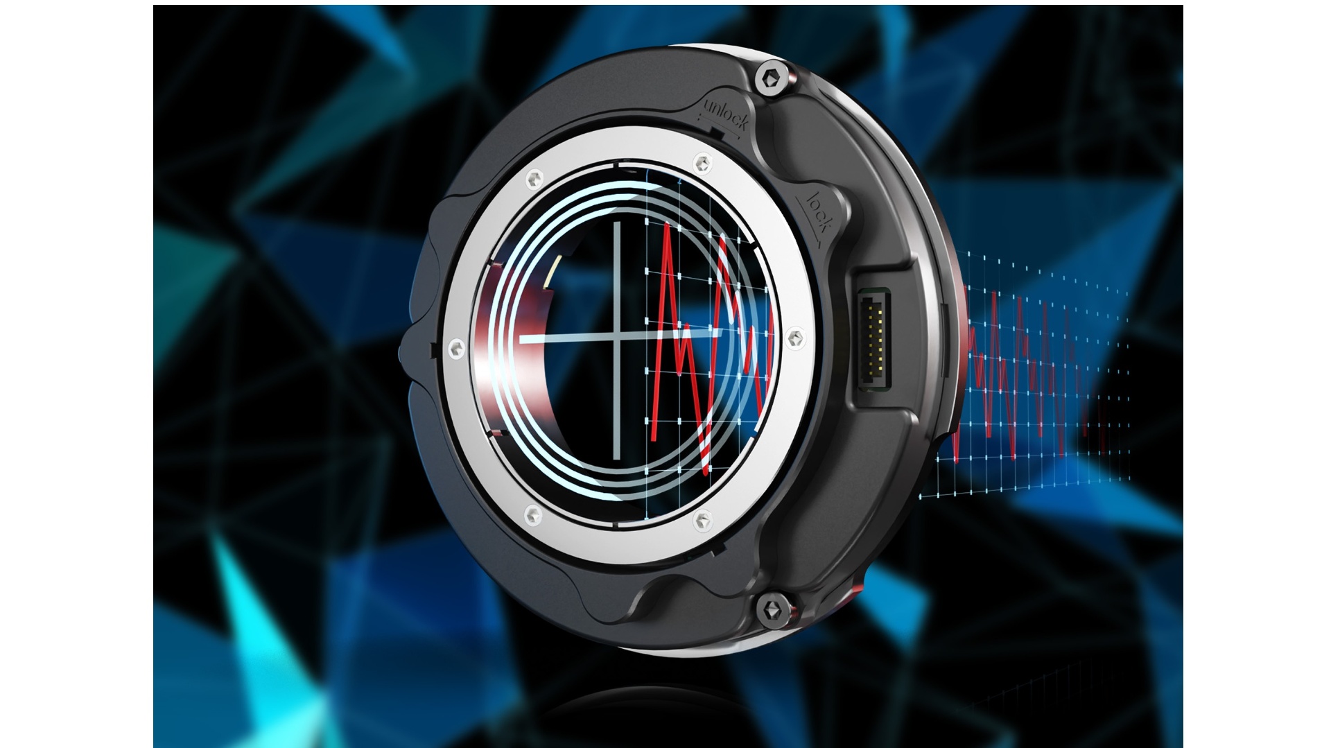 HEIDENHAIN ECI 123 Splus:  Induktiver Drehgeber mit integrierter Vibrationsanalyse