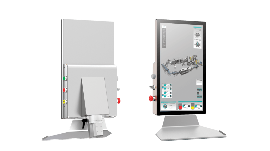 Industrie PCs oder Monitore für Tragarmmontage