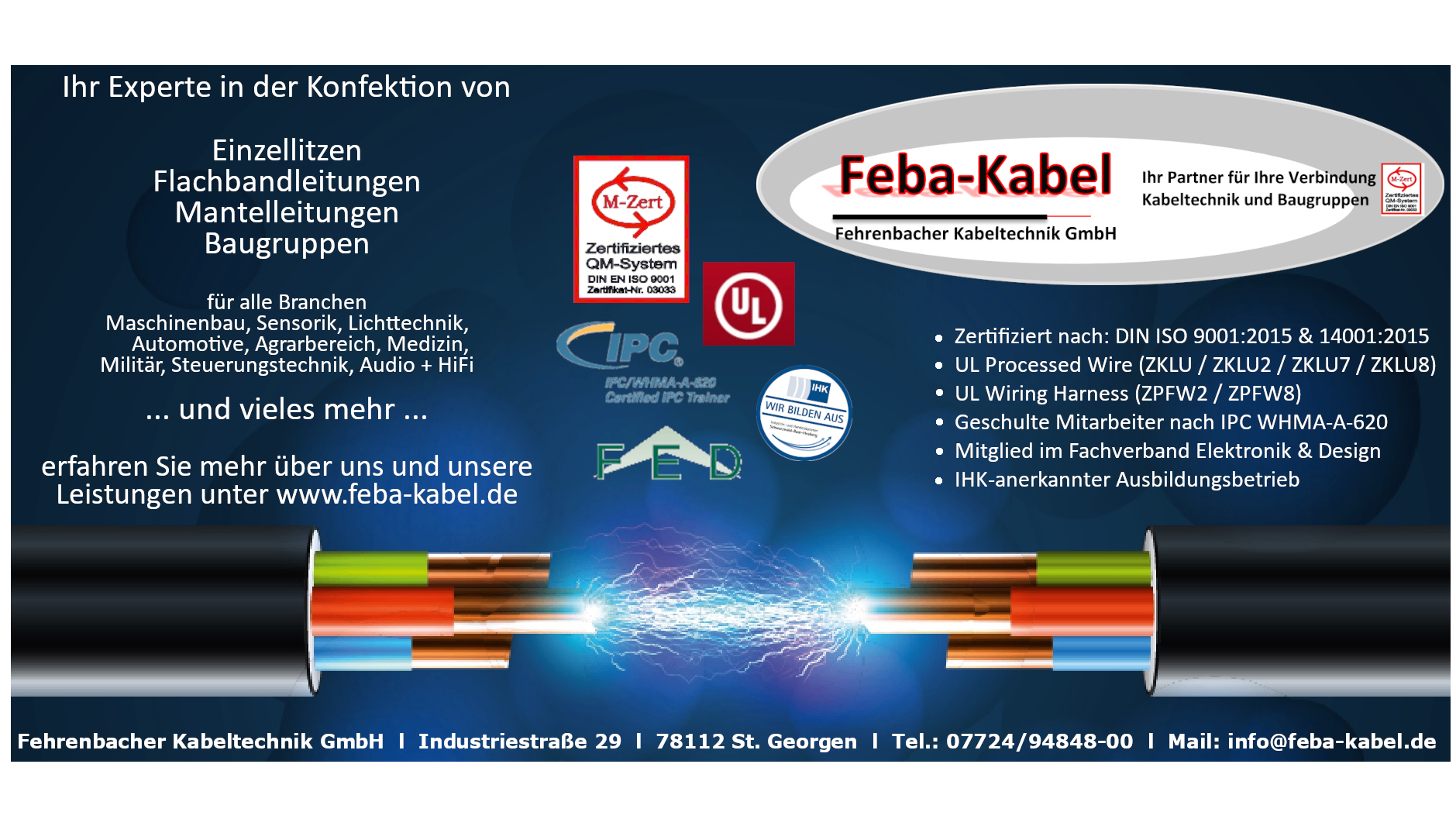 Kabelkonfektion und Baugruppen