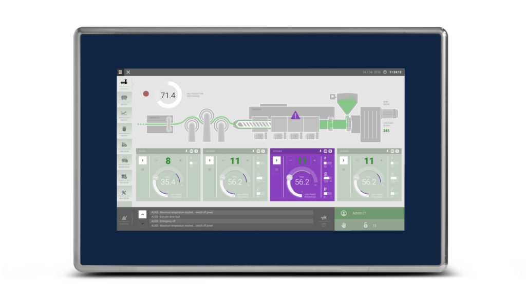 HMI für Lebensmittelindustrie