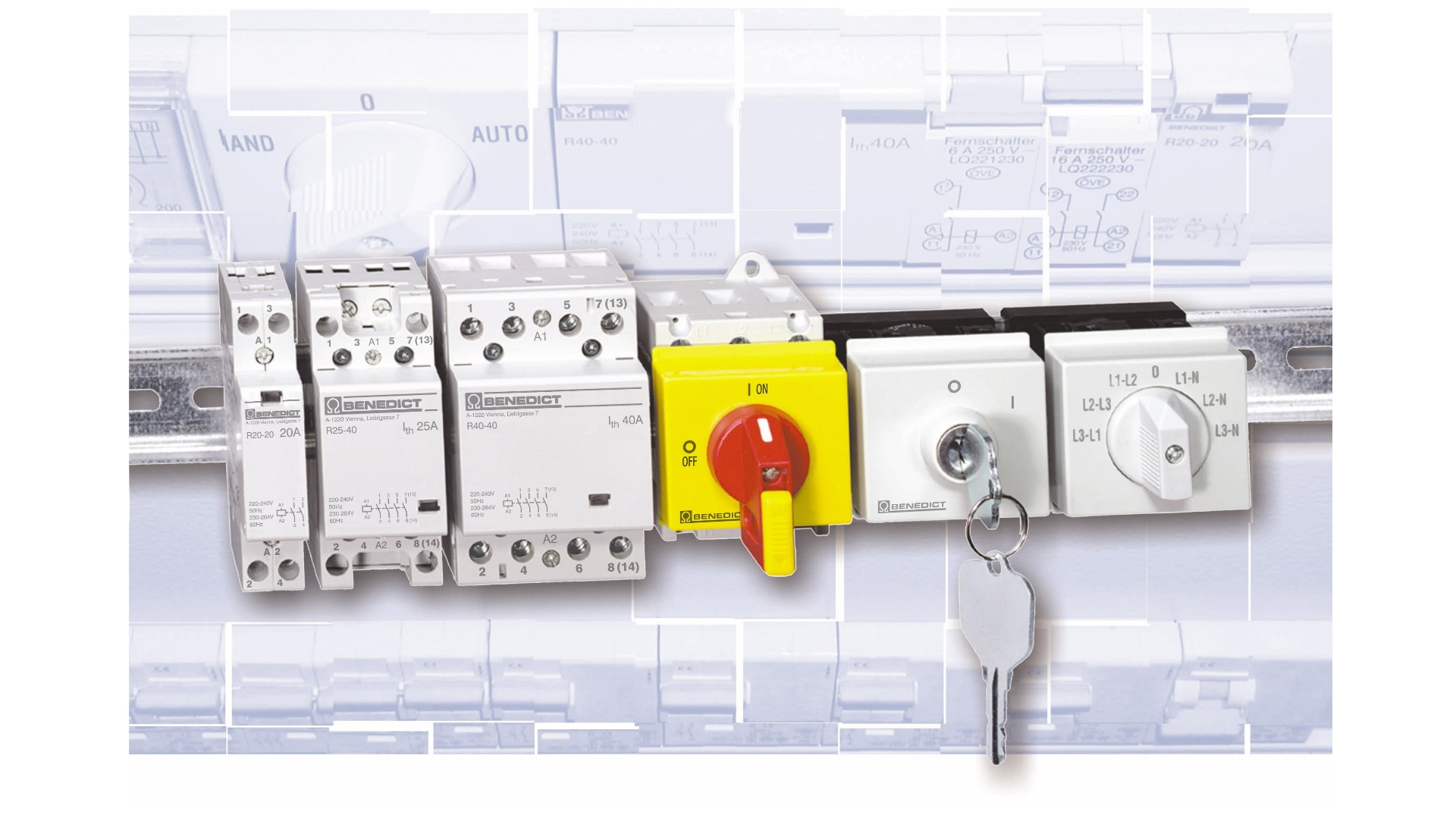 BENEDICT Reiheneinbaugeräte