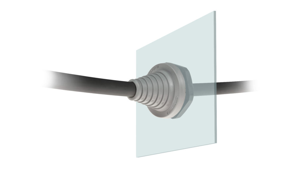 PDP-Kabeldurchführungen