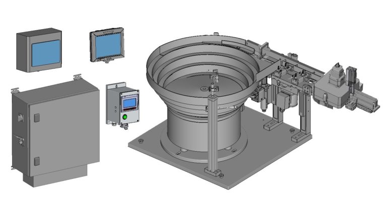 MRW Intelligentes Zuführsystem: Kunden- / Projektspezifische Zuführsysteme auf Optosensor- / Bildsensor-Basis