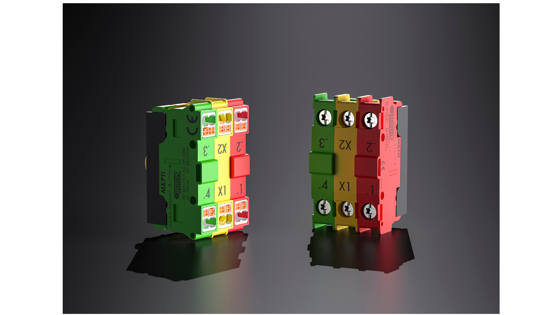 New MK contact block