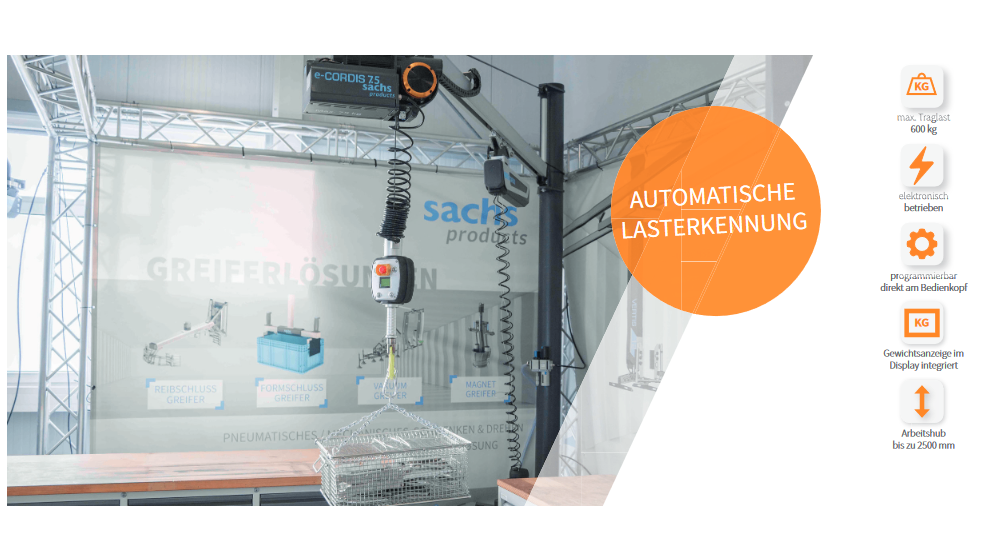 E-CORDIS ELEKTRONISCHER-SEILBALANCER