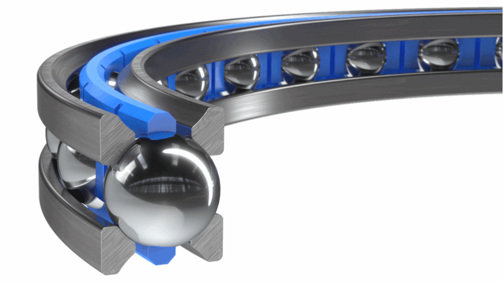 Roulements sur joncs