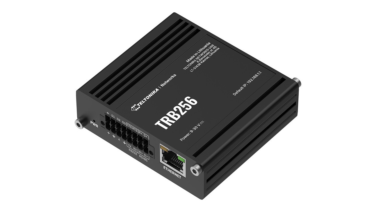 Teltonika TRB256 4G/LTE NB-IoT Gateway für sichere und zuverlässige Kommunikation