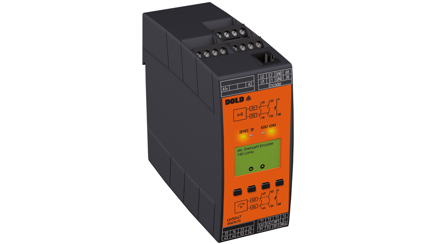 Speed and standstill monitor UH 5947