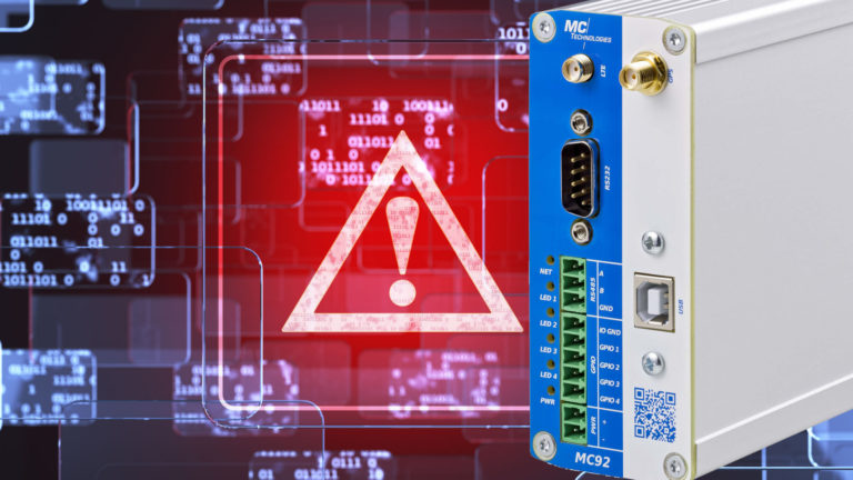 LTE Cat 1 Gateway MC92 pour Condition Monitoring