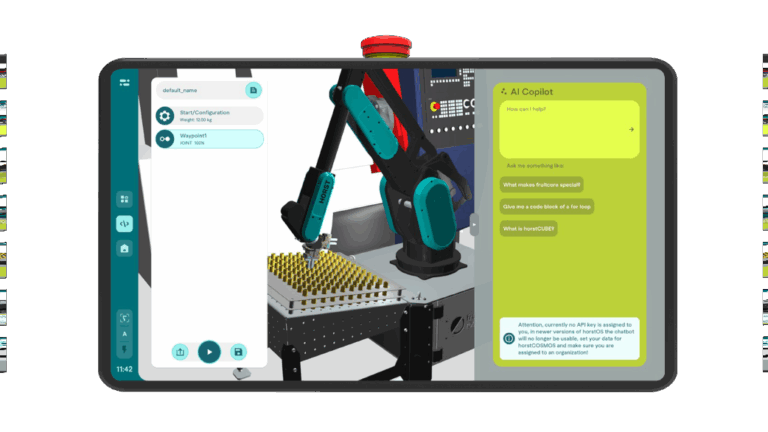 Control software horstOS powered by AI