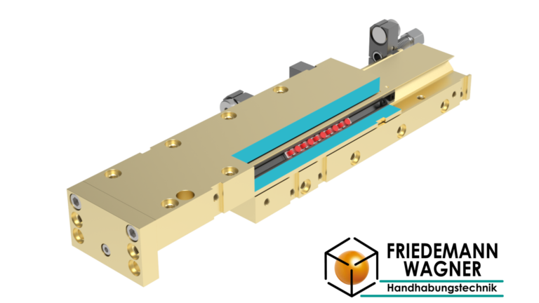 Linearschlitten mit eigener Kreuzrollenführung – mehr Last auf selbem Bauraum