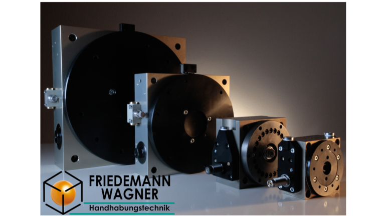 Hersteller pneumatischer Rundschalttische in 4 Größen