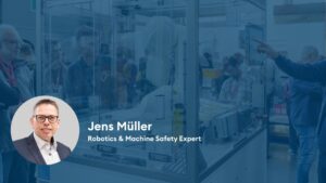 Titelbild des Artikels Trends in der Automatisierung 2026 mit Jens M&uuml;ller als Bildausschnitt