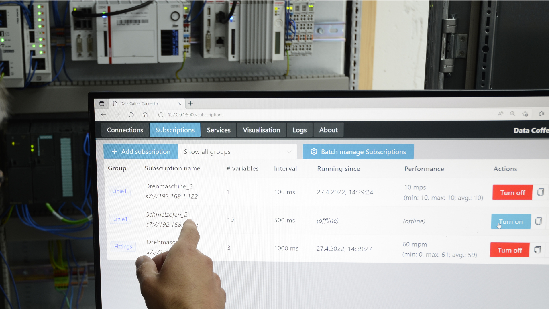 Data Coffee Connector