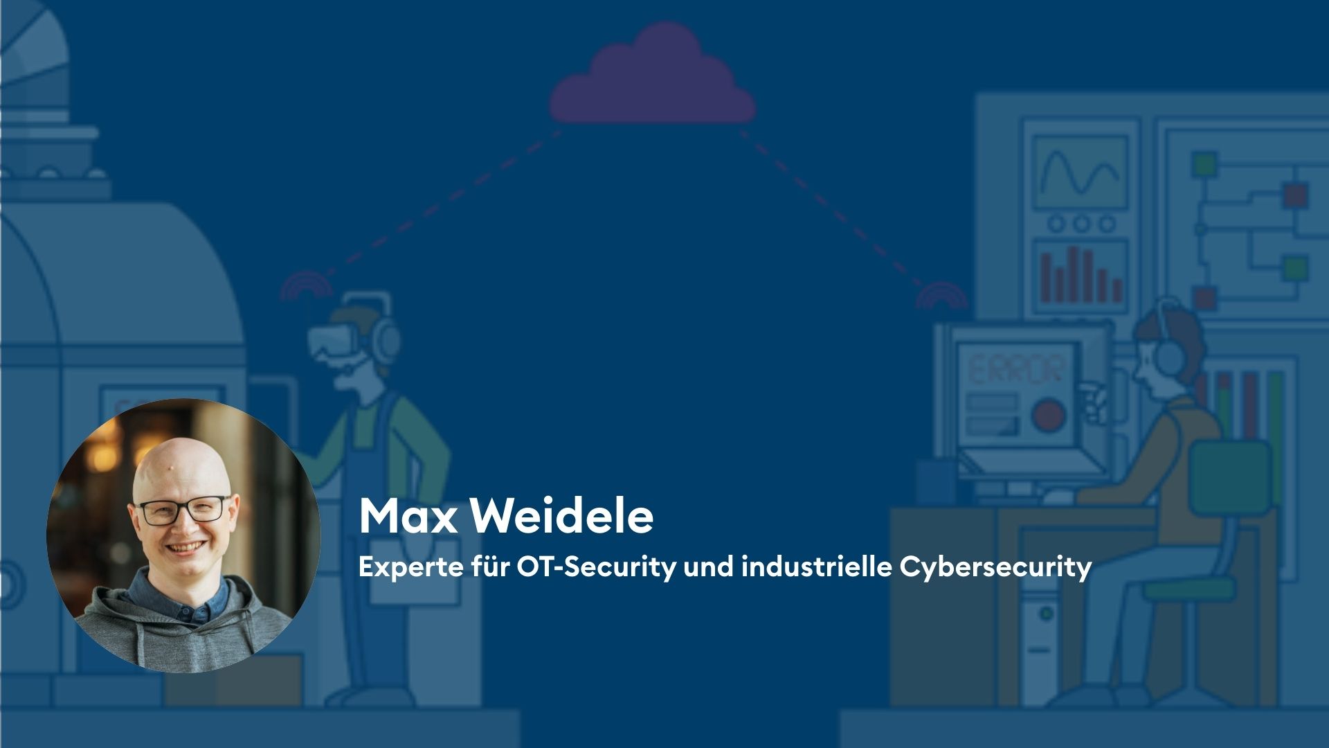 Titelbild des Blogbeitrages &uuml;ber OT Security von Max Weidele