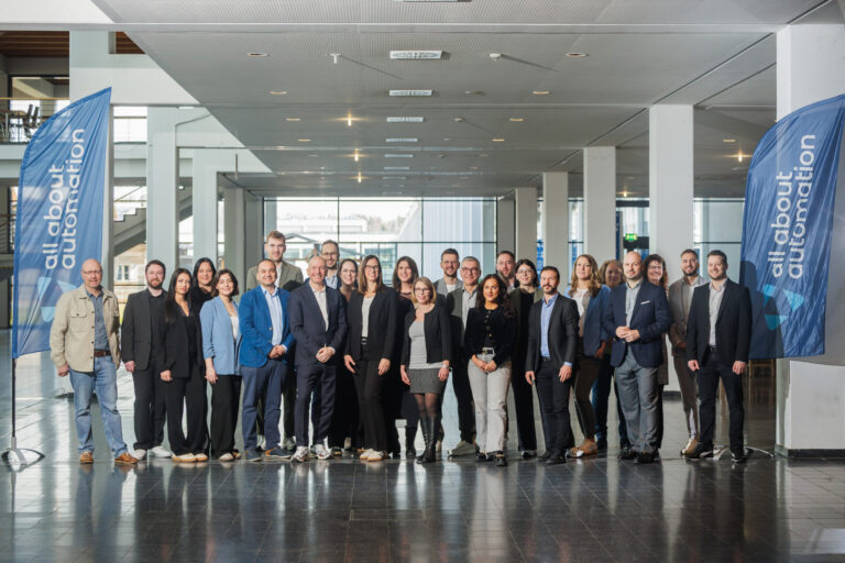 Teamfoto all about automation M&auml;rz 2026