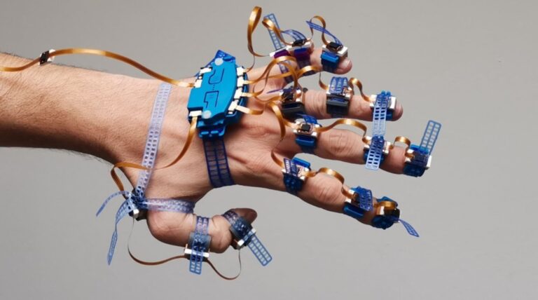 3DHandSens_Prototyp_Flexplatinen- Bild