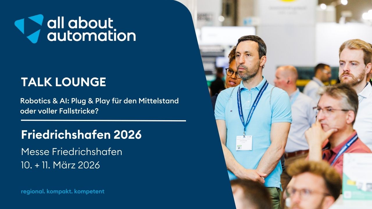Blog Titelbild Robotics & AI, Plug & Play für den Mittelstand, oder voller Fallstricke?