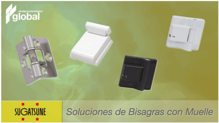 Bisagras con Muelle Sugatsune