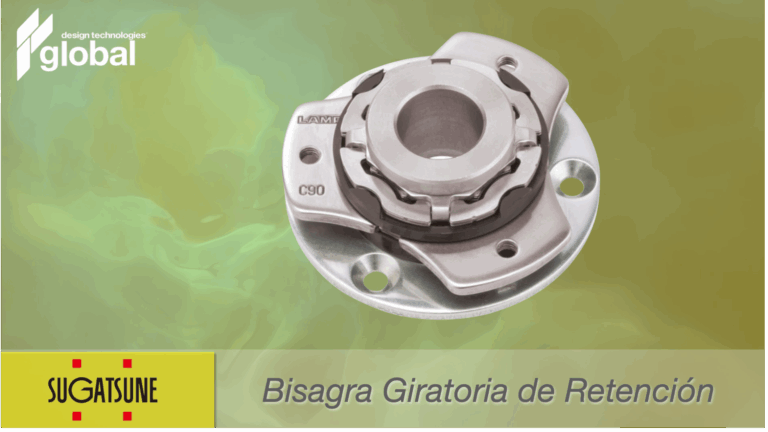 Bisagra Giratoria de Retención HG-S15-16C