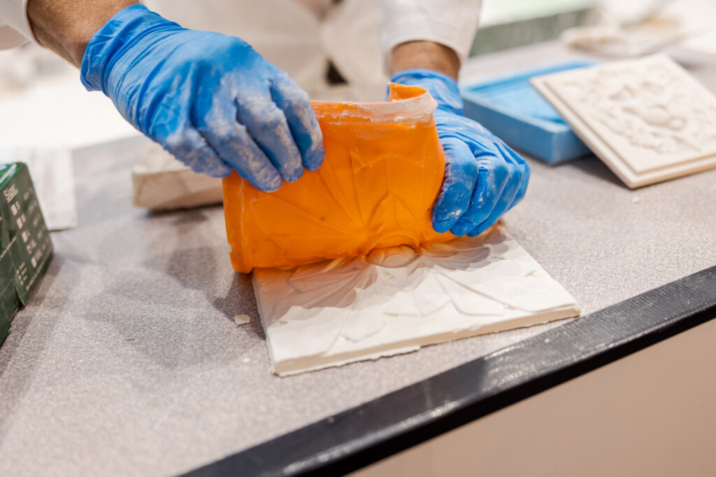 stuc demoplein afbouw vakdagen stucgilde