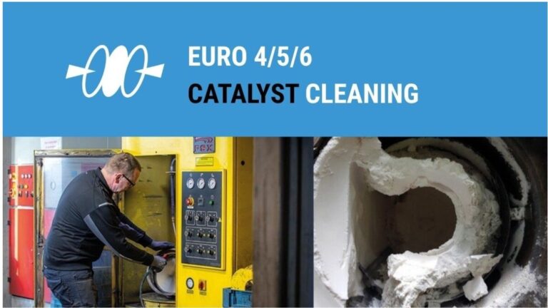 Euro 4/5/6 Catalytic converter cleaning